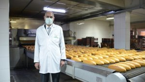 MEGSAŞ kısıtlama günlerinde ekmek üretimine devam ediyor