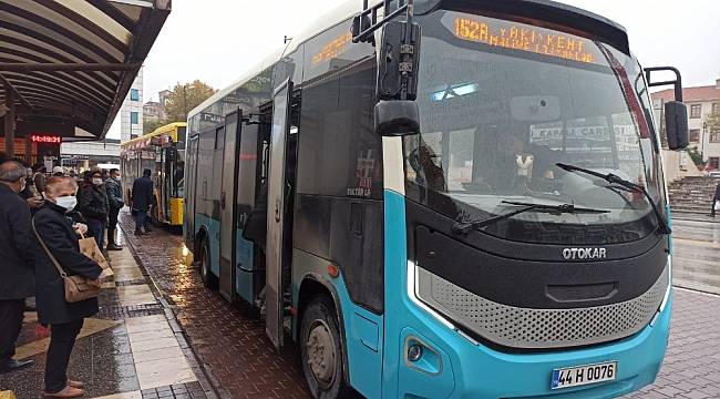 MOTAŞ'ta pandemiye göre otobüs düzenlemesi