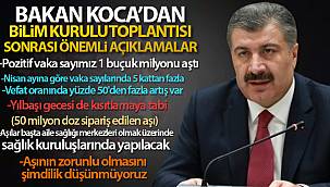 'Pozitif vaka sayımız 1 buçuk milyonu aştı'