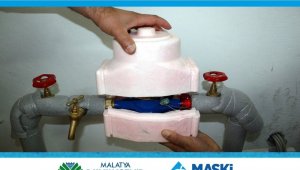 Su sayaçlarına don uyarısı