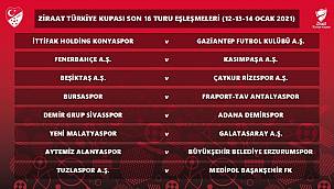 Ziraat Türkiye Kupası'nda YMS'nin Rakibi Galatasaray