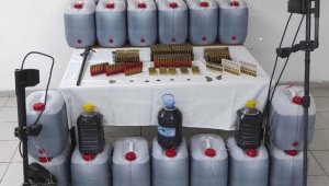 481 litre kaçak içki ele geçirildi