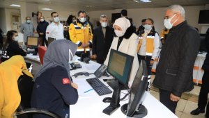 Başkan Güder, Yeni yıla sahada çalışanlarla birlikte girdi