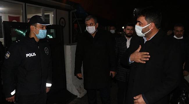 Başkan Samanlı, Polislerin Yeni Yılını Kutladı