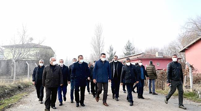 Gürkan, Ören Mahallesinde inceleme yaptı