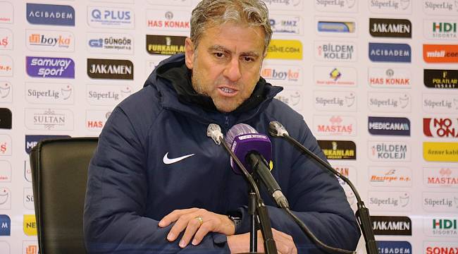 Hamzaoğlu; Galibiyeti aradık ama kazanamadık