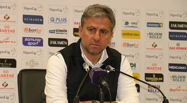 Hamzaoğlu; Maçın sonucunu tamamen teknik ekibe ve kendime bağlıyorum