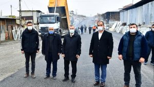 Mahrukatçılar Sitesinin yollarını modern ve konforlu hale getiriyor