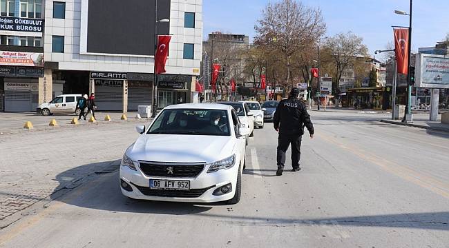 Malatya'da sokağa çıkma kısıtlamasına uyuluyor