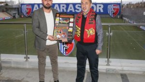 Malatyasporlu taraftarlardan Ankaraspor'a destek
