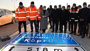 Tohma Köprüsünün yapımı tamamlandı