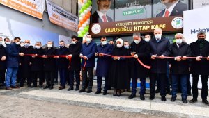 Yeşilyurt'ta yatırımlara kitap kafe de eklendi