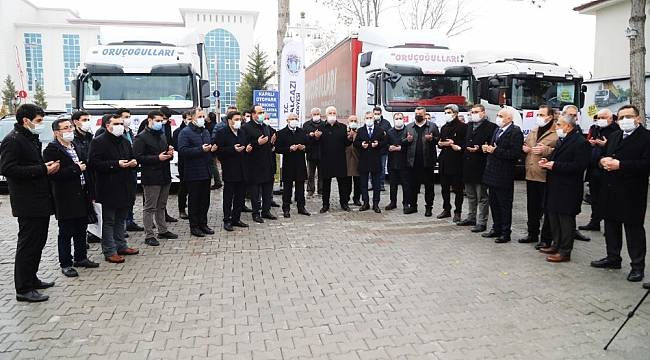 Battalgazi'den İdlib'e dost eli uzatıldı