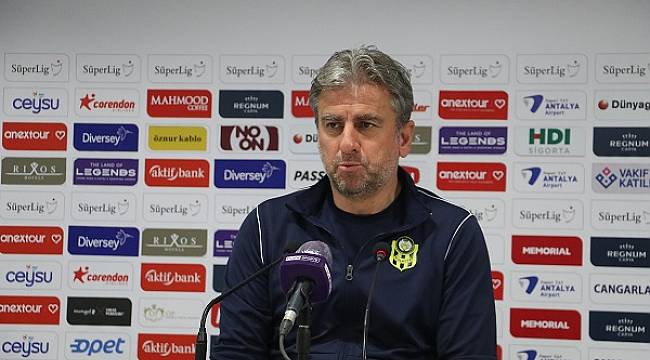Hamzaoğlu; Pozisyon üretemedik, deplasmanda alınan 1 puan kötü değil