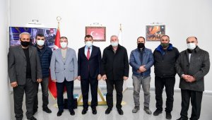 Küçük Sanayi Esnafından Gürkan'a Teşekkür Ziyareti