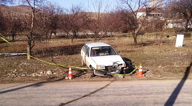 Kuluncak'ta Motosiklet Otomobil ile Çarpıştı: 1 Ölü