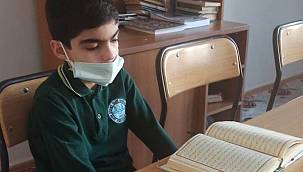 Kur'an-ı Kerim'i güzel okuma birincisi Darende'den