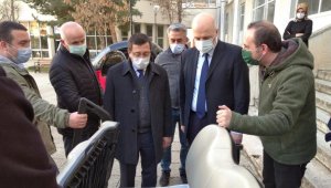 Rektör Kızılay, Batarya geliştirme çalışmalarını inceledi