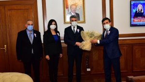 Vergi Dairesi Başkanı Güleç'ten Vali Baruş'a Ziyaret