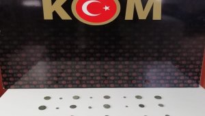 47 adet sikke ele geçirildi