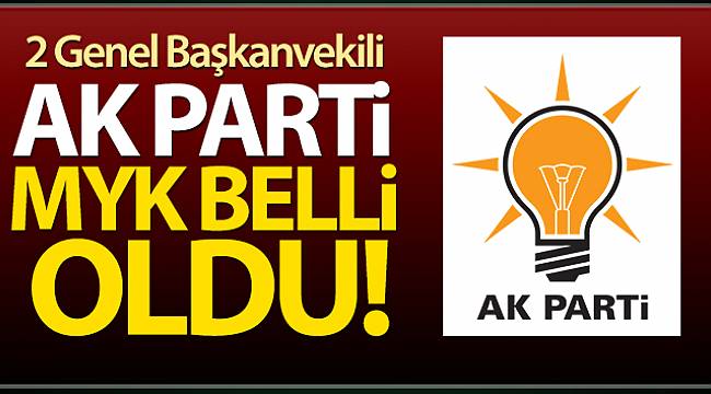 AK Parti MYK belli oldu!