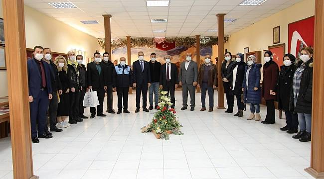 Başkan Güder'den 18 Mart'ta anlamlı ziyaret