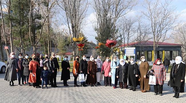 Battalgazi'de başarılı kursiyerler ispendere'yi gezdi