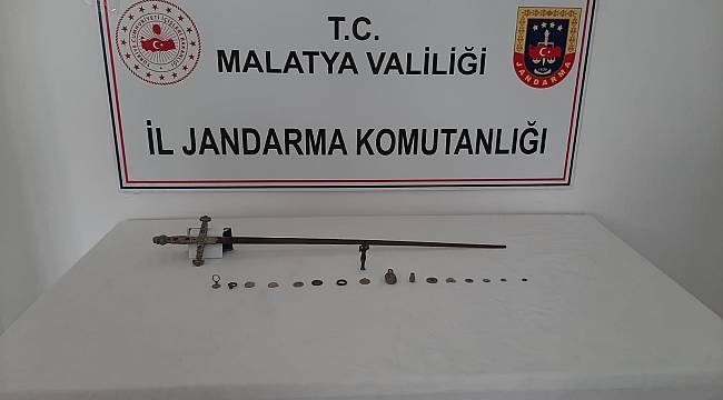 Bizans dönemine ait tarihi eserler yakalandı