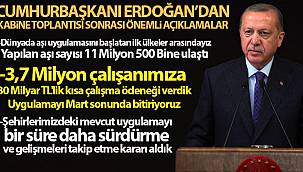 Erdoğan, Şehirlerde mevcut uygulamaya devam edilecek