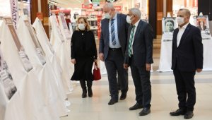 Kadınlar gününe özel resim sergisi