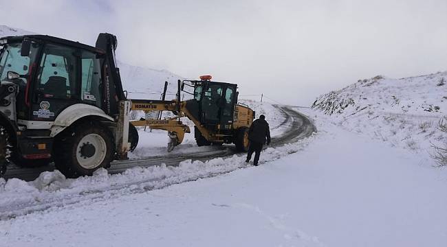 Malatya'da kar mesaisi