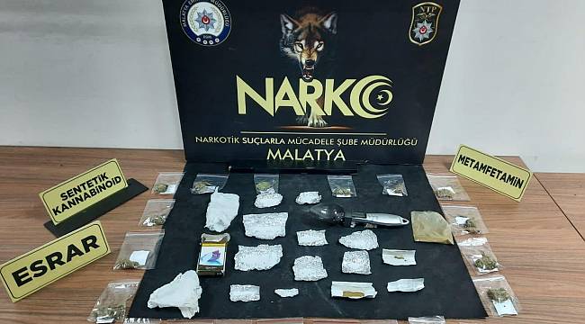 Malatya'da torbacı operasyonu: 4 tutuklama