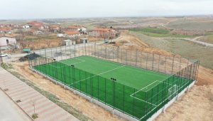 Tohma Semt Spor Sahası projesi tamamlandı