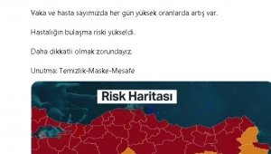 Vali Baruş; Vaka ve hasta sayımızda her gün yüksek oranlarda artış var