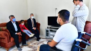 Yeşilyurt'ta 92 engellinin yüzü güldü