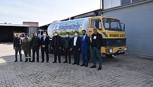 Zelyurt; “Belediyemize sıfır ayarında suluma aracı kazandırdık”