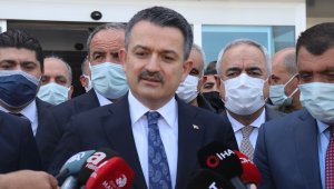 Bakan Pakdemirli'den ilk açıklama; Rabbim beterinden saklasın