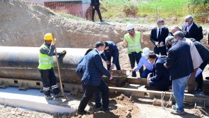 Başkan Gürkan; Batı kollektörü 2022 yılında tamamlanacak
