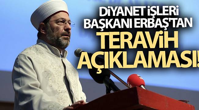 Teravih namazı evde kılınacak