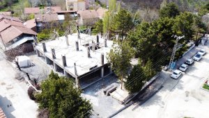 Güder; Orduzu gençlik merkezi inşaatında incelemelerde bulundu