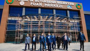 Gürkan; Yeni fuar merkezi Haziran'da tamamlanacak