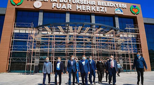 Gürkan; Yeni fuar merkezi Haziran'da tamamlanacak
