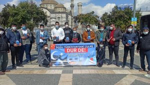 Sağdıç; Doğu Türkistan'da bir millet kan ağlarken; bütün dünya kör, sağır, dilsiz
