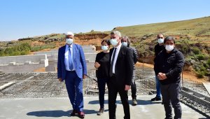 Vali Baruş, Kuzey çevre yolundaki çalışmaları yerinde inceledi