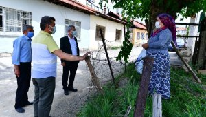 Başkan Çınar'dan Çat Kapı Ev Ziyareti