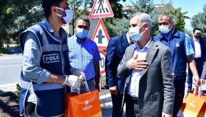 Başkan Çınar'dan Güvenlik güçlerine moral ziyareti