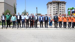 Battalgazi'deki 32 parkta yenileme çalışması başladı