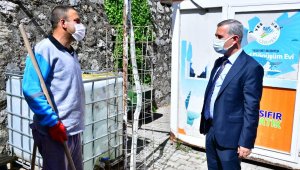 Çınar, temizlik personelleriyle bir araya geldi