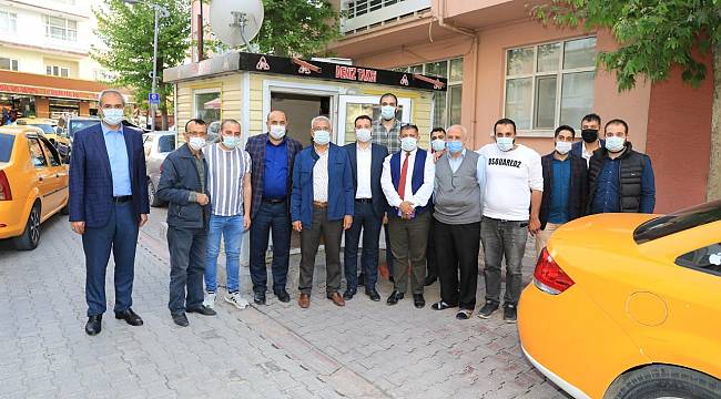 Güder; Esnafımız mutlu olursa bizde mutlu oluruz