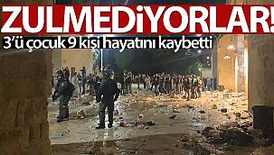 Katil İsrail Gazze'ye Hava Saldırısı Düzenledi: 3'ü Çocuk 9 Şehit